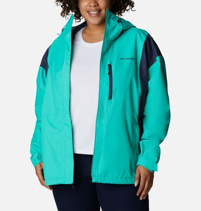 Women's Columbia Hikebound Jackets Turquoise | Plus Size CA-N436C